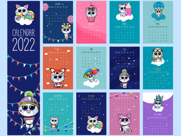 Bring Your Projects to Life: The Charm of Cute Calendar Illustrations
