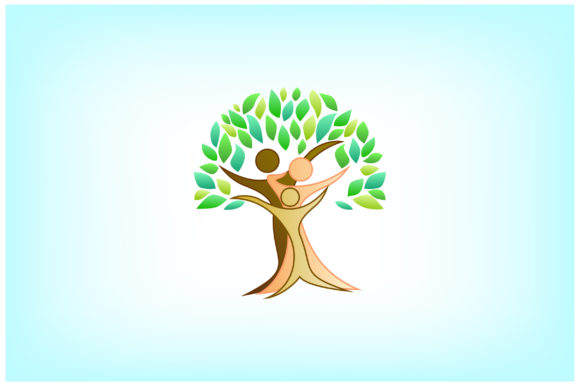 Family Tree Abstract Logo Illustrations for Your Brand