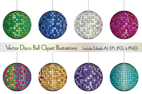 Shine a Spotlight on Your Designs with Disco Ball Clipart
