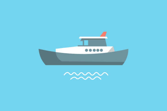 Ship Blue Background Illustrations: A Versatile Asset for Modern Creators