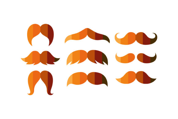 Unleash Creativity with Mustache Clipart Illustrations