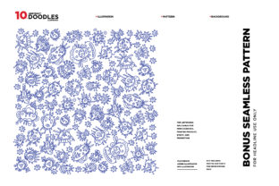Unlock Creative Energy with 10 Abstract Doodle Illustrations