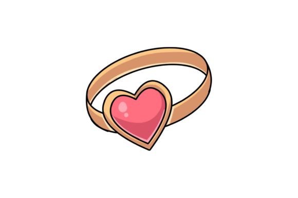 Valentine Love Ring Illustrations: Your Next Favorite Design Asset